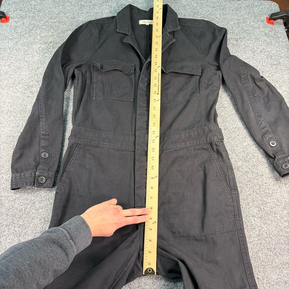 Madewell Women’s Black Denim Utility Jumpsuit - Picture 6 of 13